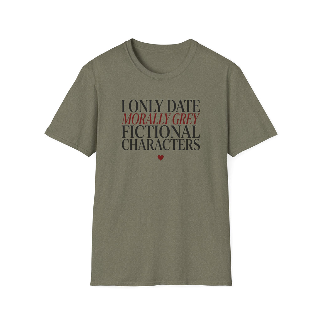Morally Grey Fictional Characters T-Shirt