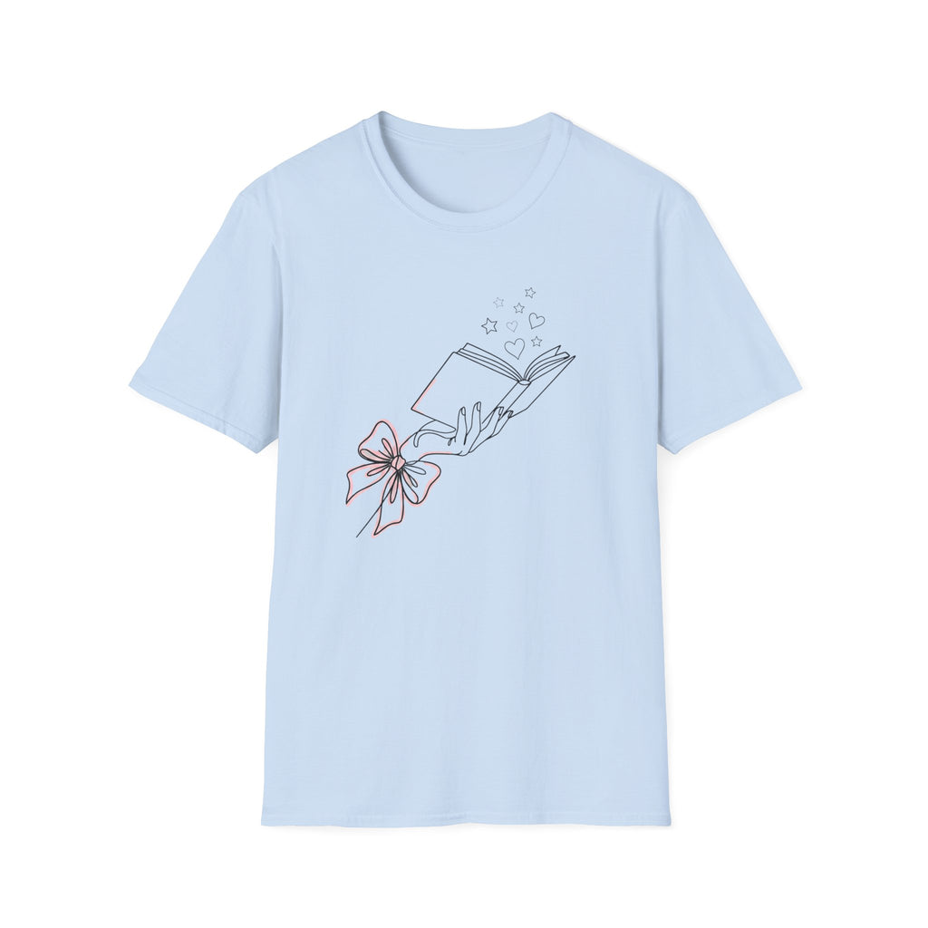 Line Art Book T-Shirt
