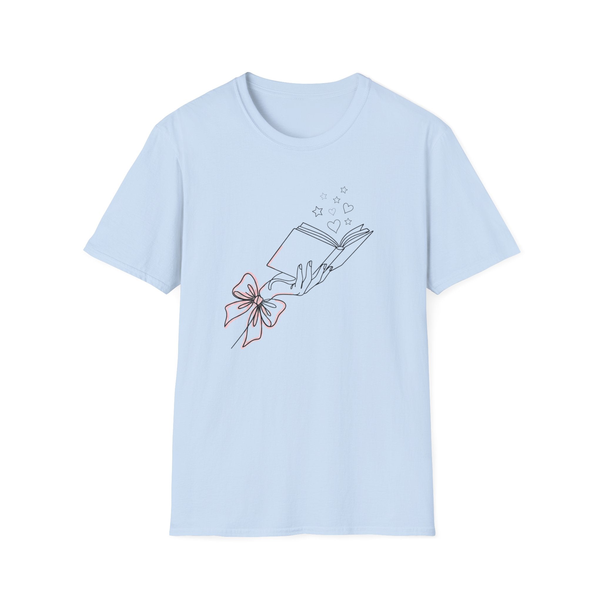 Line Art Book T-Shirt