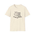 Corgis, Coffee, Chapters T-Shirt