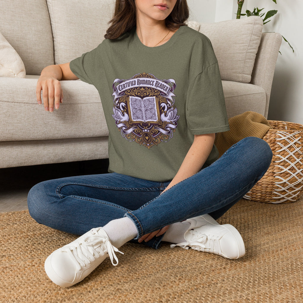 Certified Romance Reader T-Shirt