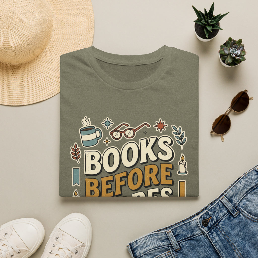 Books Before Chores T-Shirt