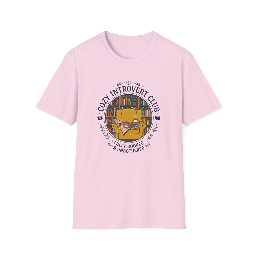 Cozy Introvert Club T-Shirt