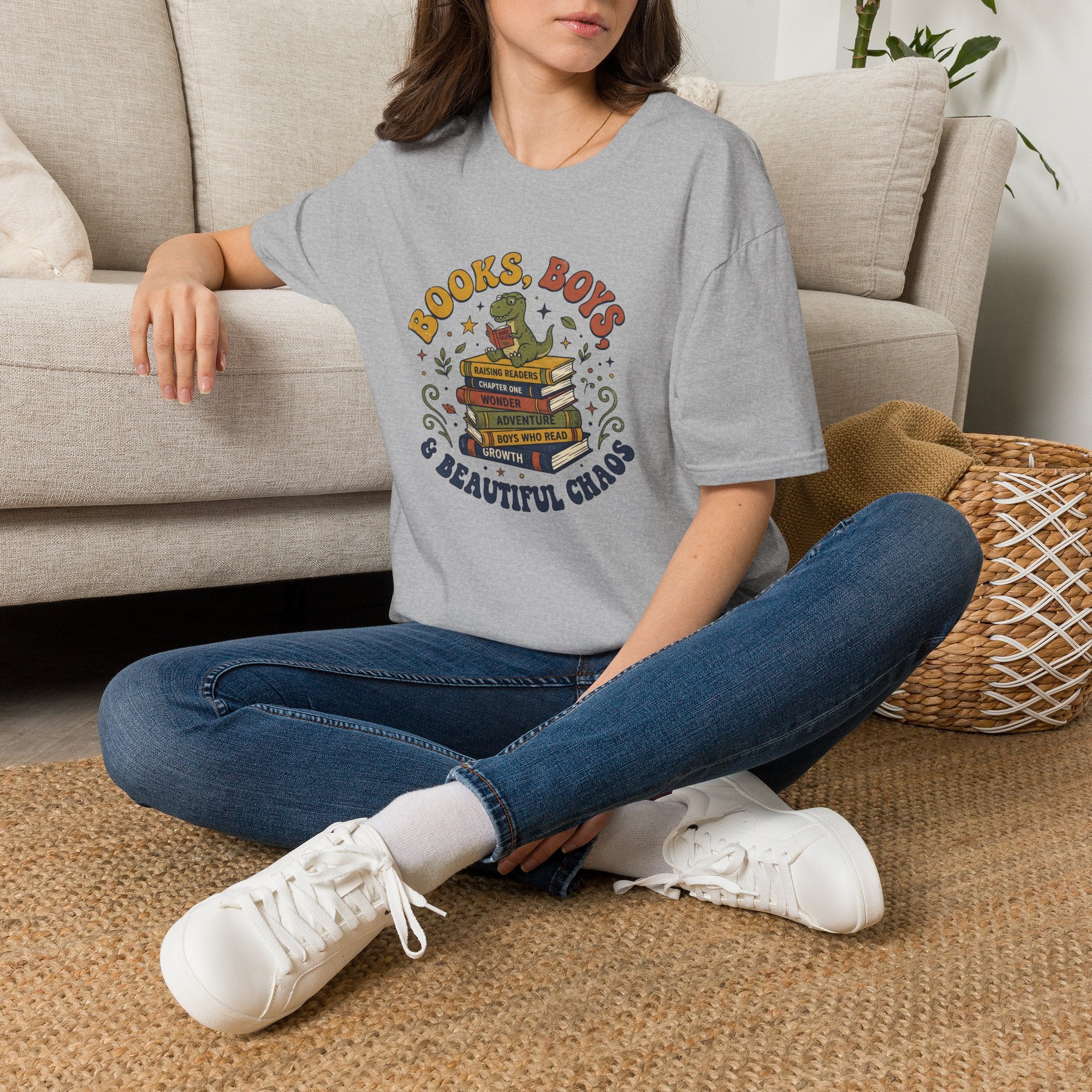 Books and Boys T-Shirt