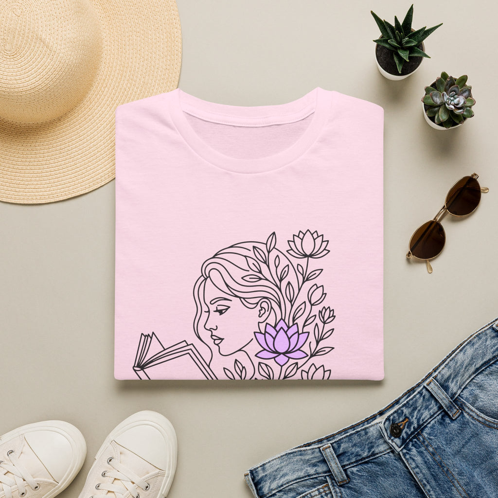 Line Art Flower T-Shirt