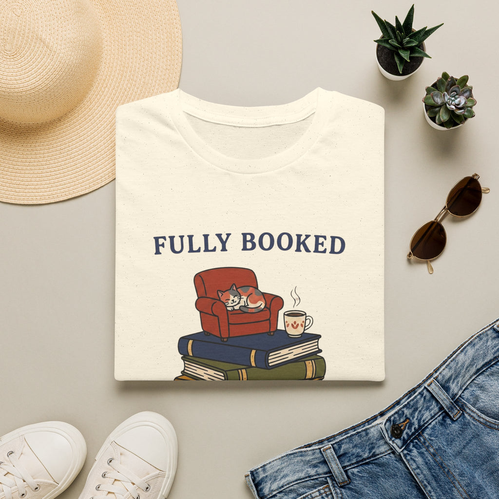 Fully Booked Cat T-Shirt