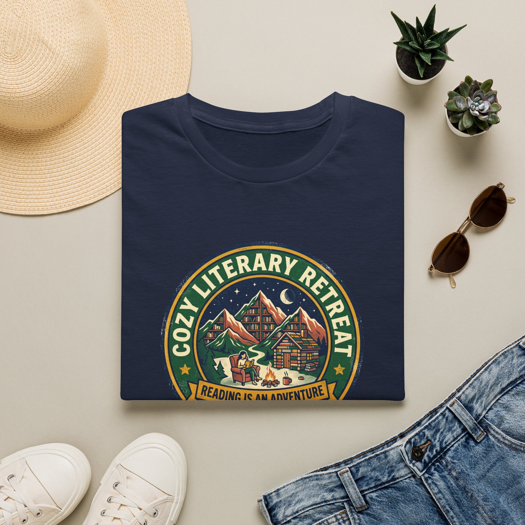 Cozy Literary Retreat T-Shirt