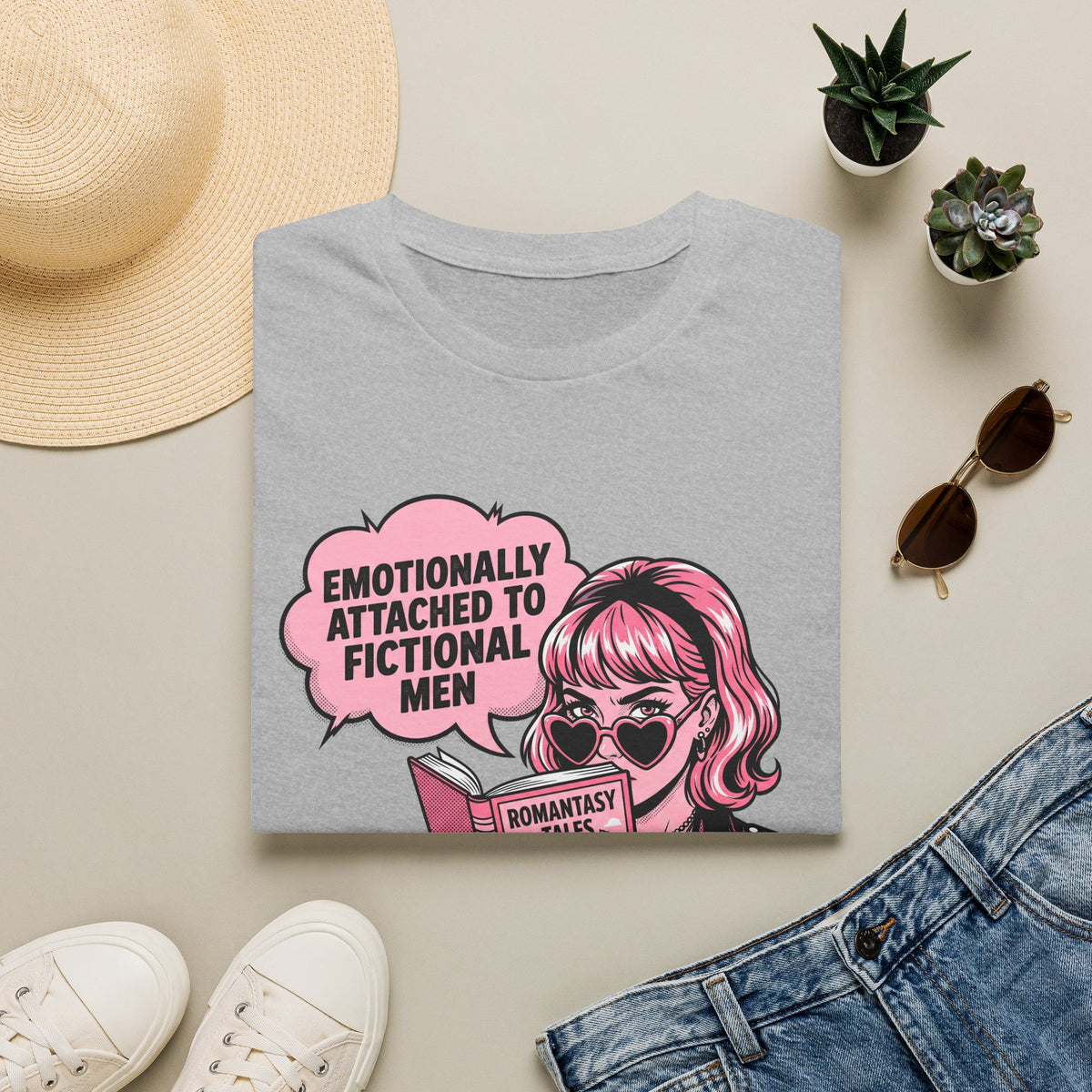 Attached to Fictional Men T-Shirt