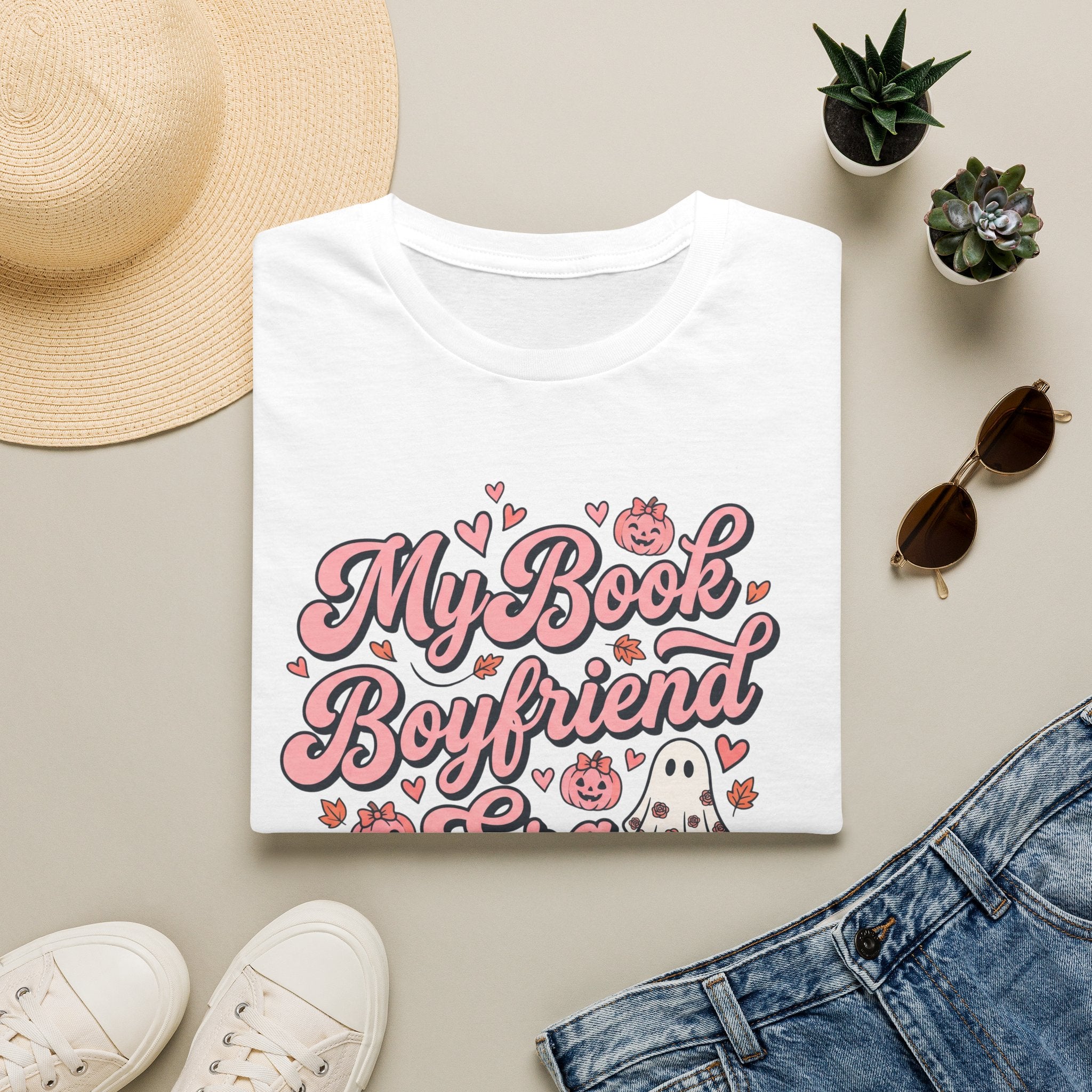 Book Boyfriend Era Halloween T-Shirt