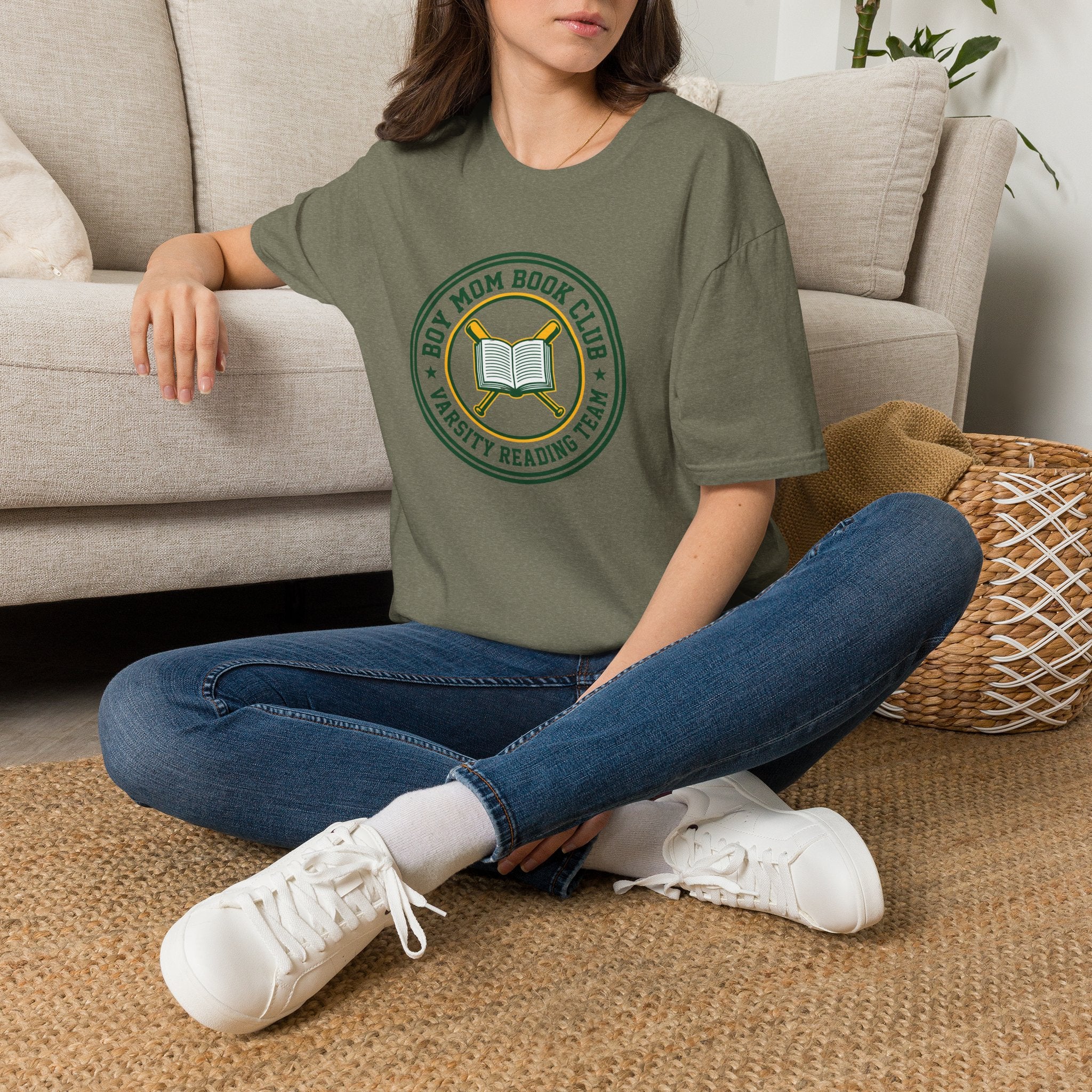 Boy Mom Book Club T-Shirt