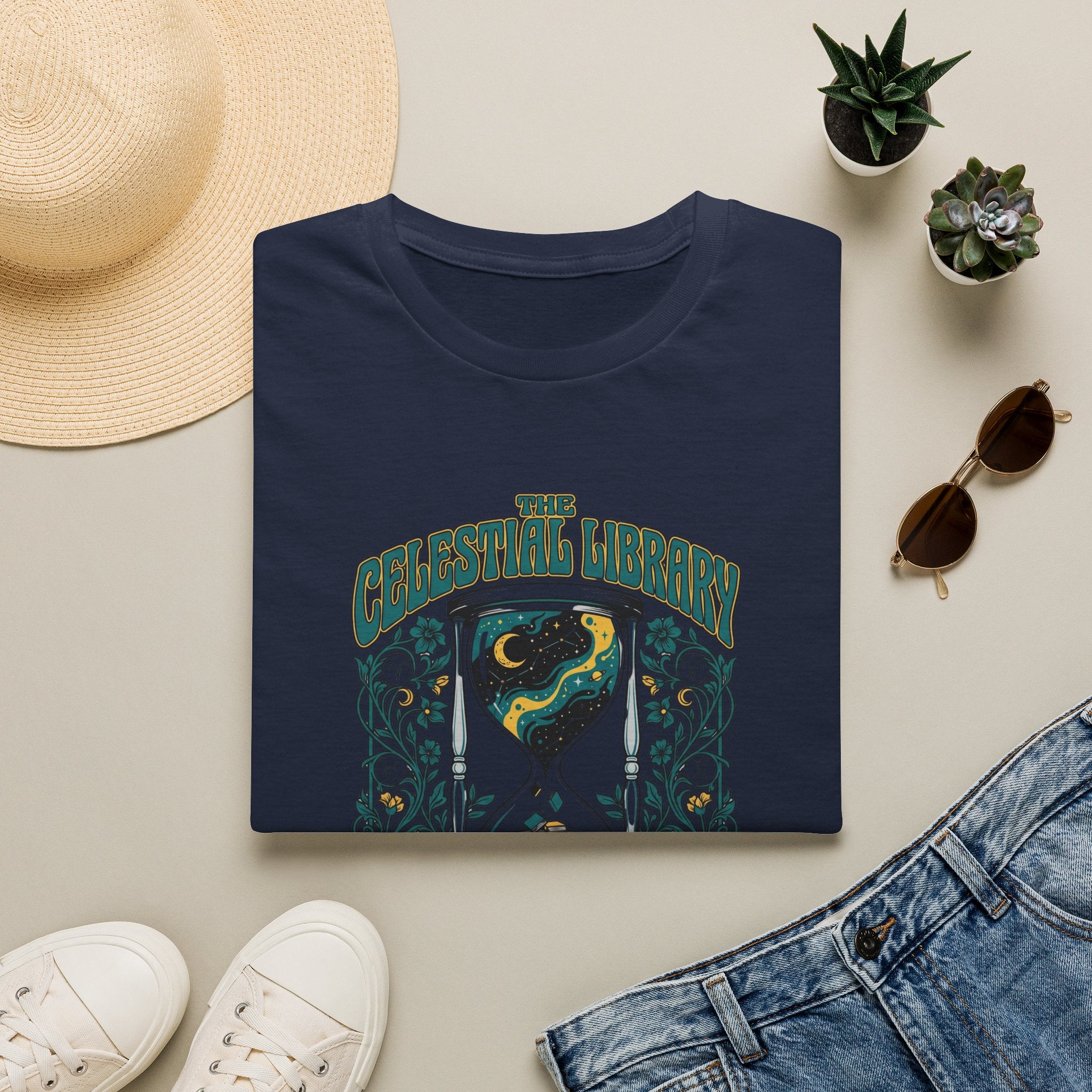 Celestrial Library T-Shirt