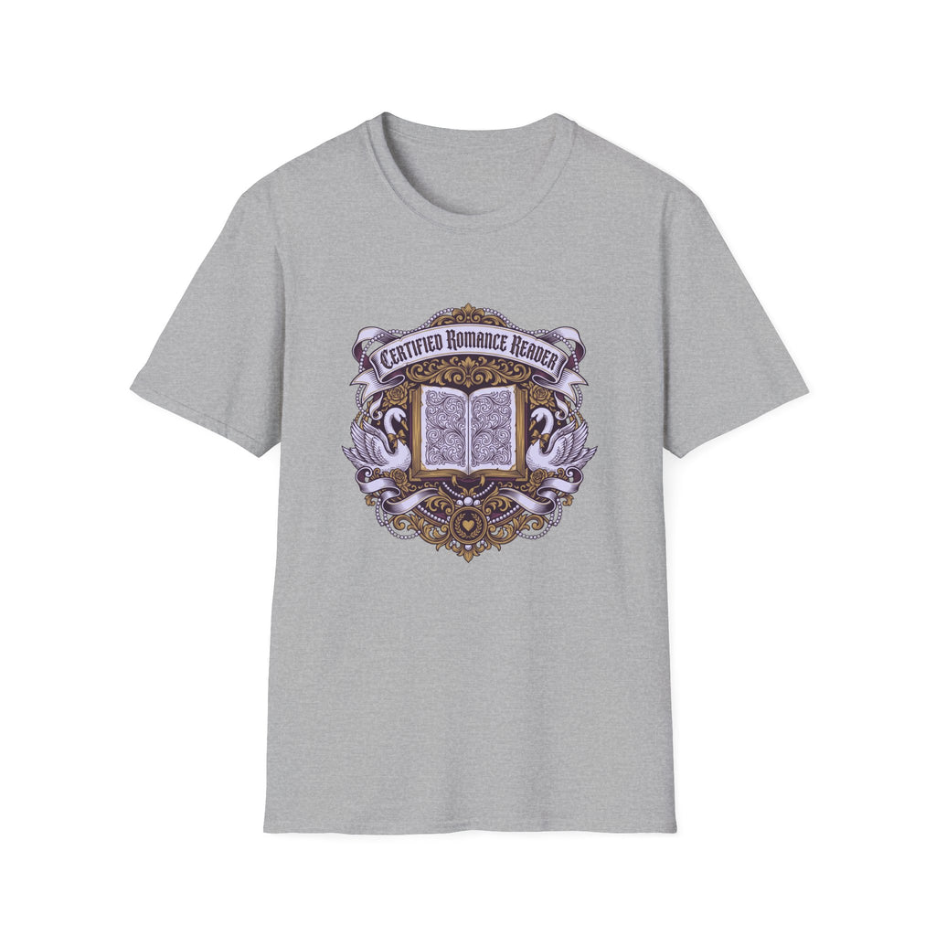 Certified Romance Reader T-Shirt
