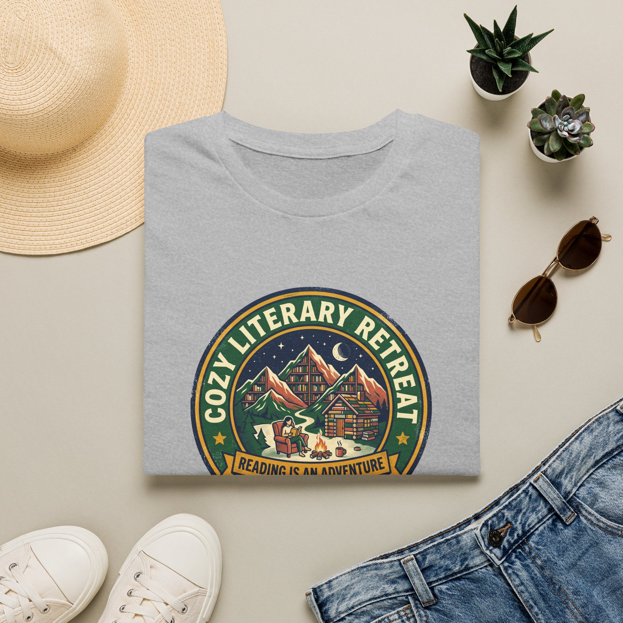 Cozy Literary Retreat T-Shirt