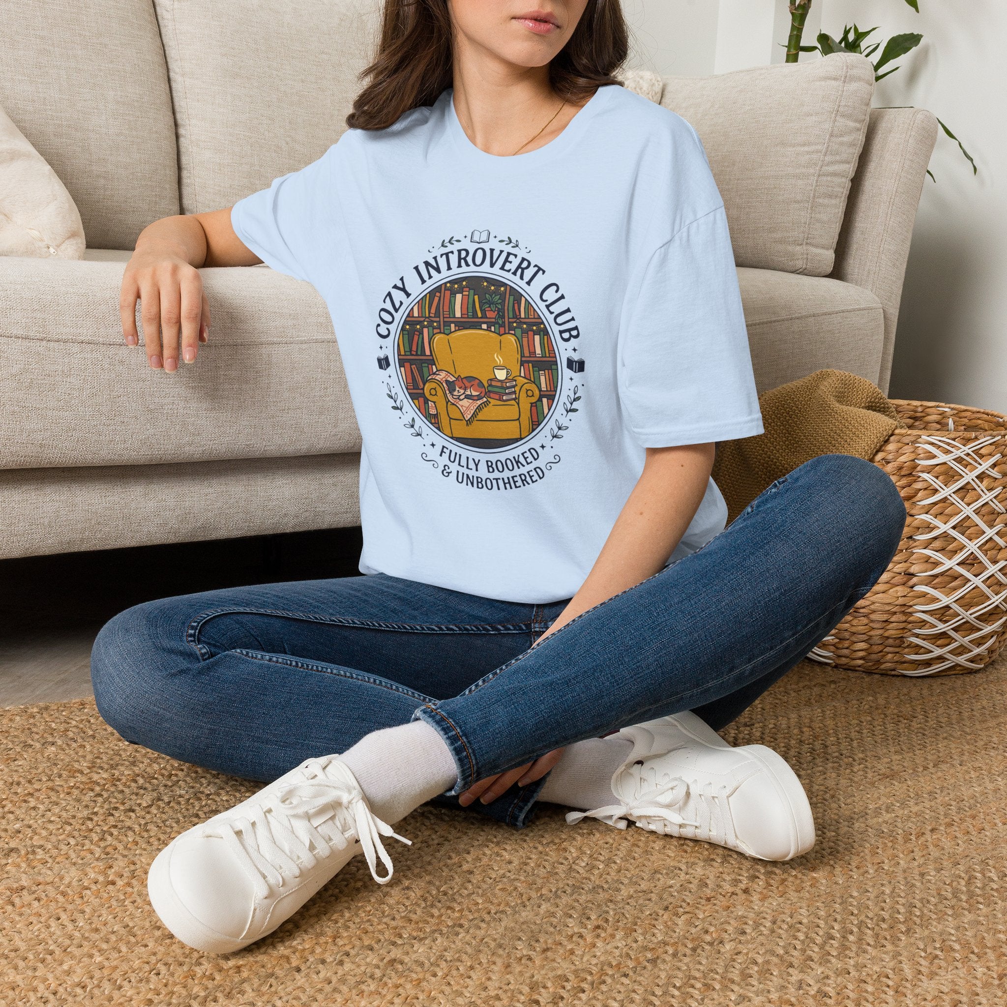Cozy Introvert Club T-Shirt