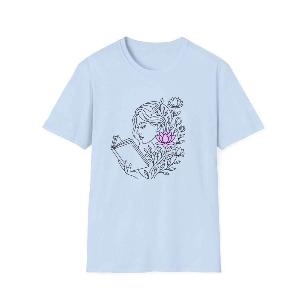 Line Art Flower T-Shirt