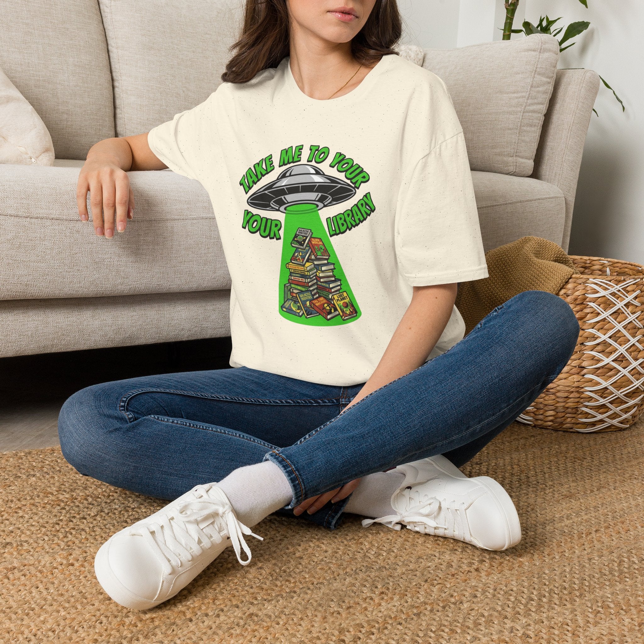 Take me to your Library T-Shirt