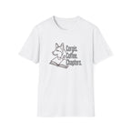 Corgis, Coffee, Chapters T-Shirt