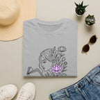 Line Art Flower T-Shirt