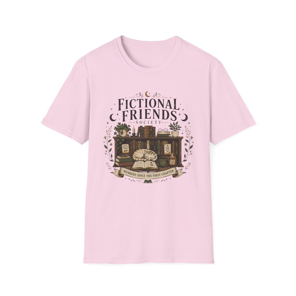Fictional Friends Cat T-Shirt