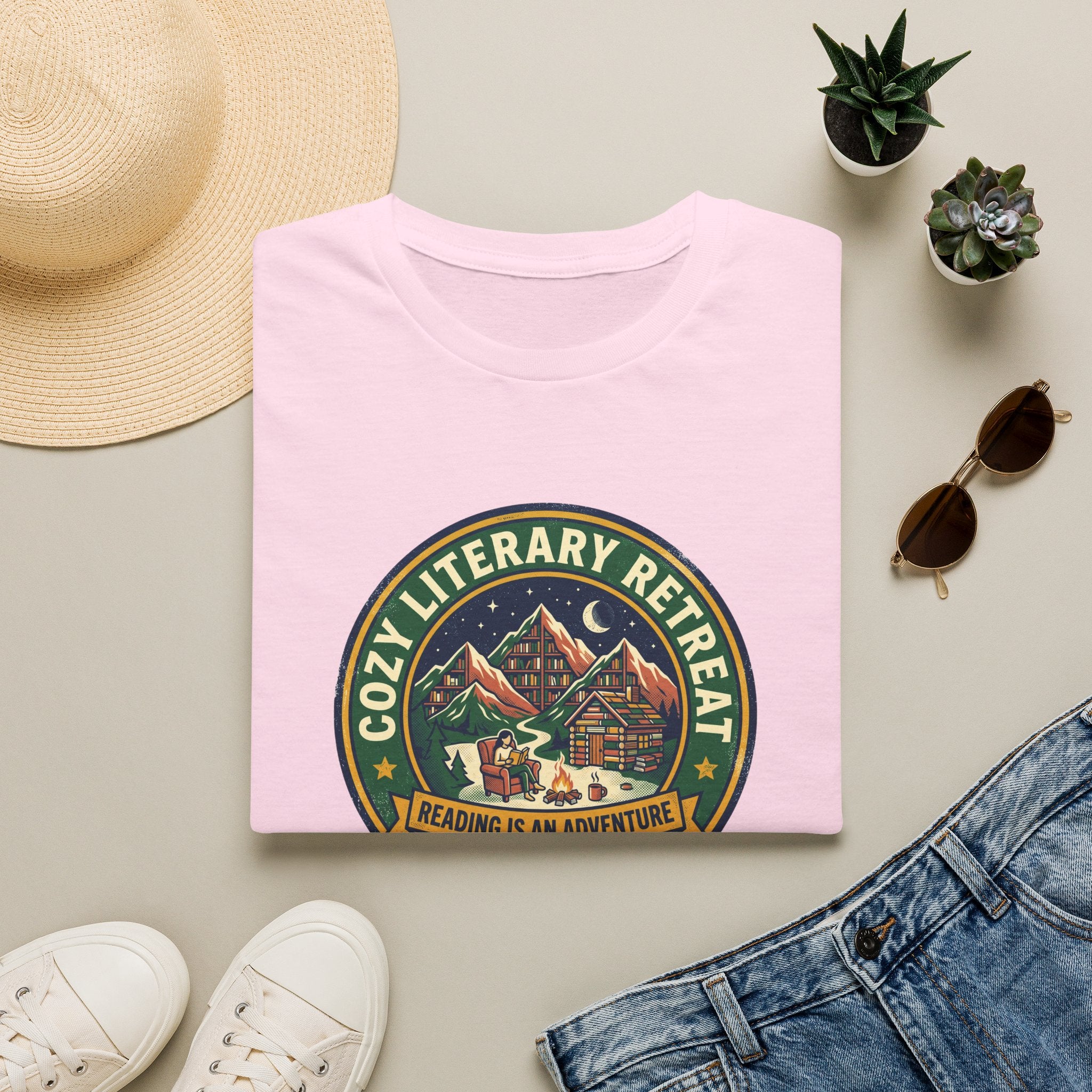 Cozy Literary Retreat T-Shirt