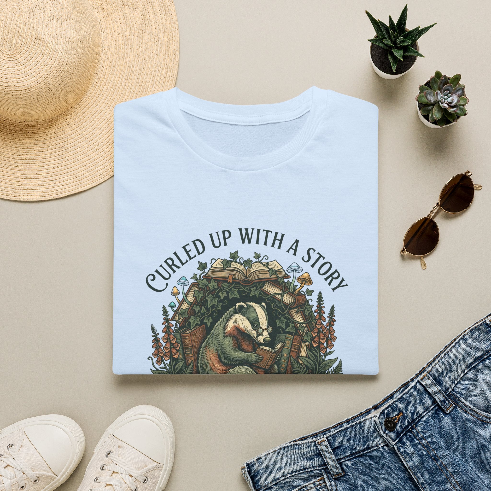 Curled Up T-Shirt
