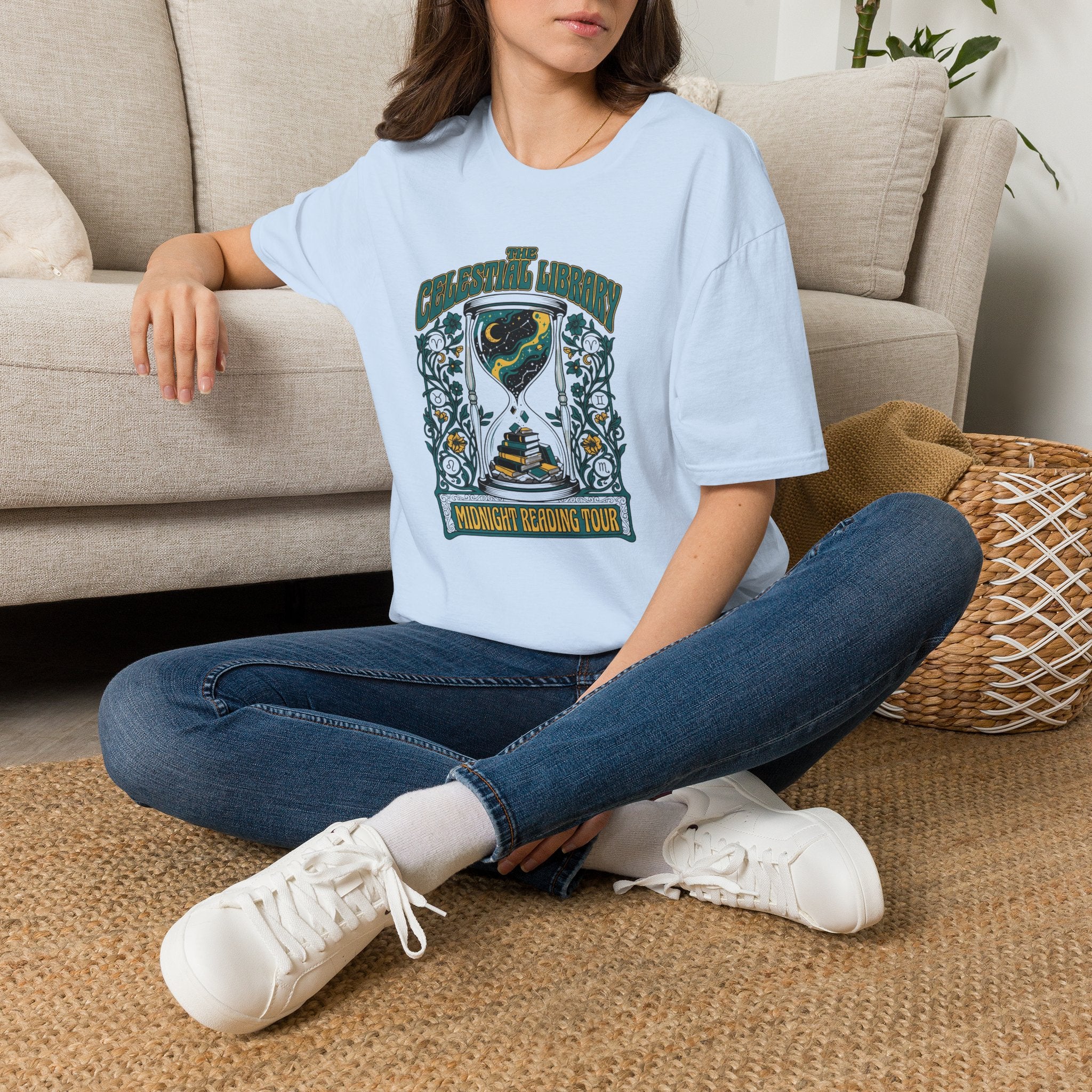 Celestrial Library T-Shirt
