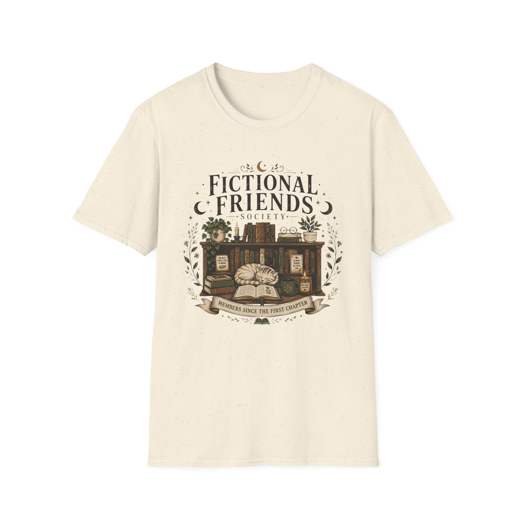 Fictional Friends Cat T-Shirt