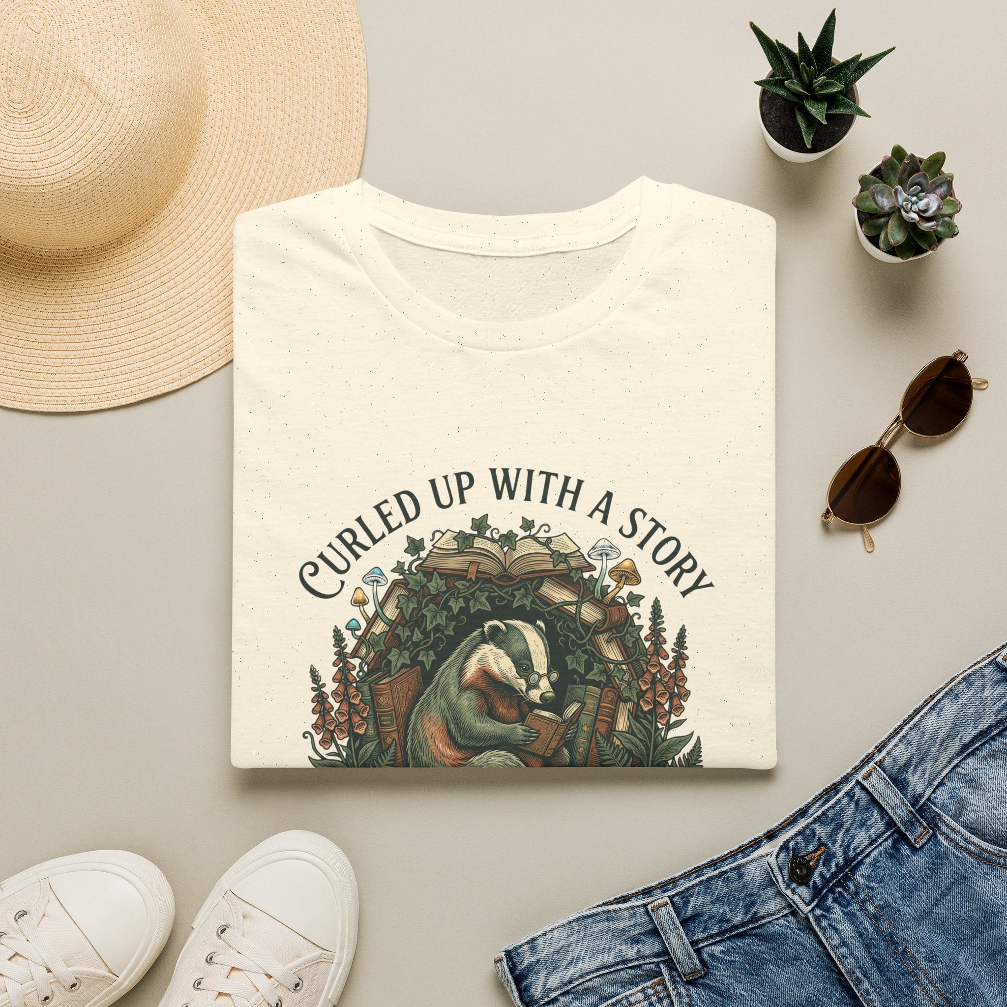 Curled Up T-Shirt