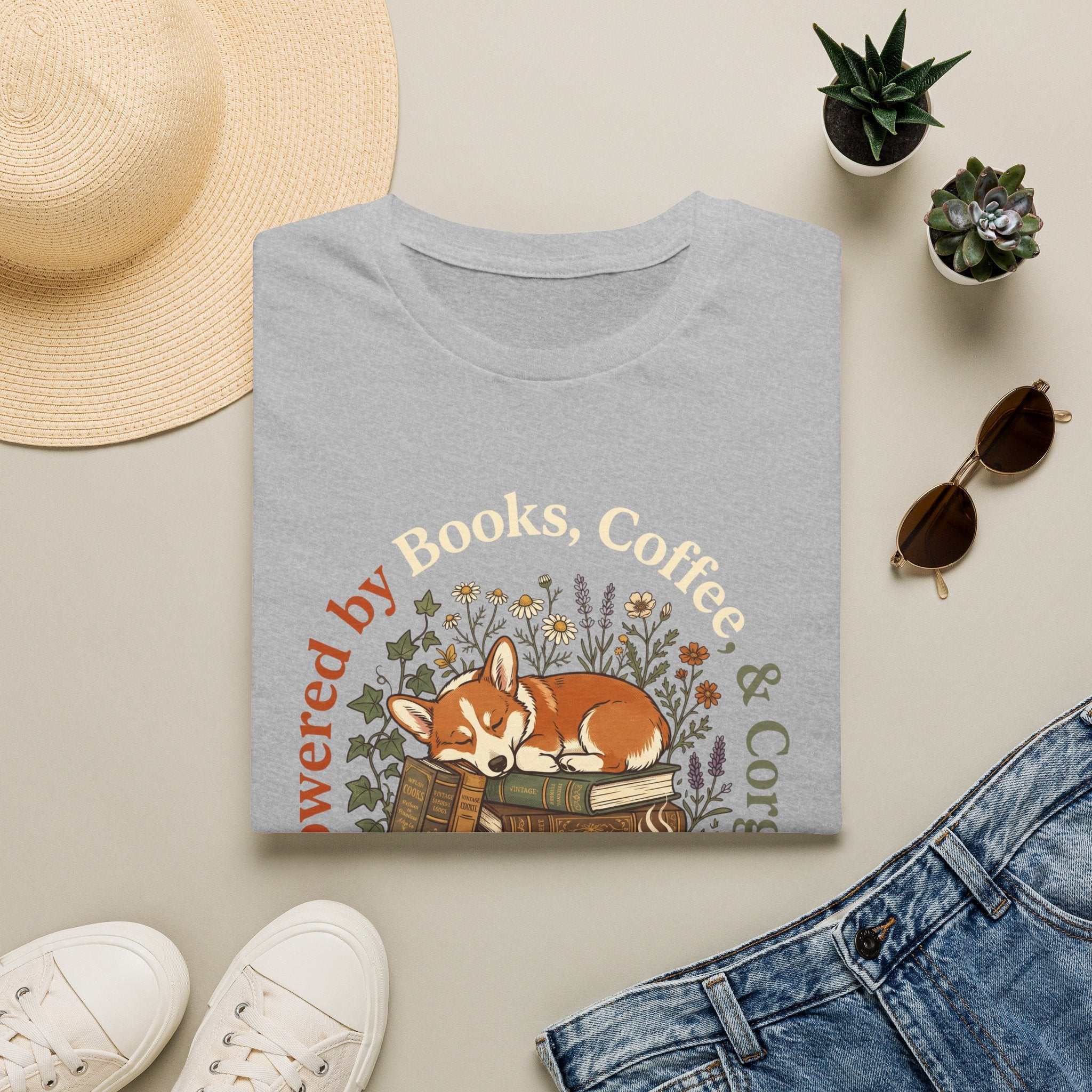 Powered by Corgis T-Shirt