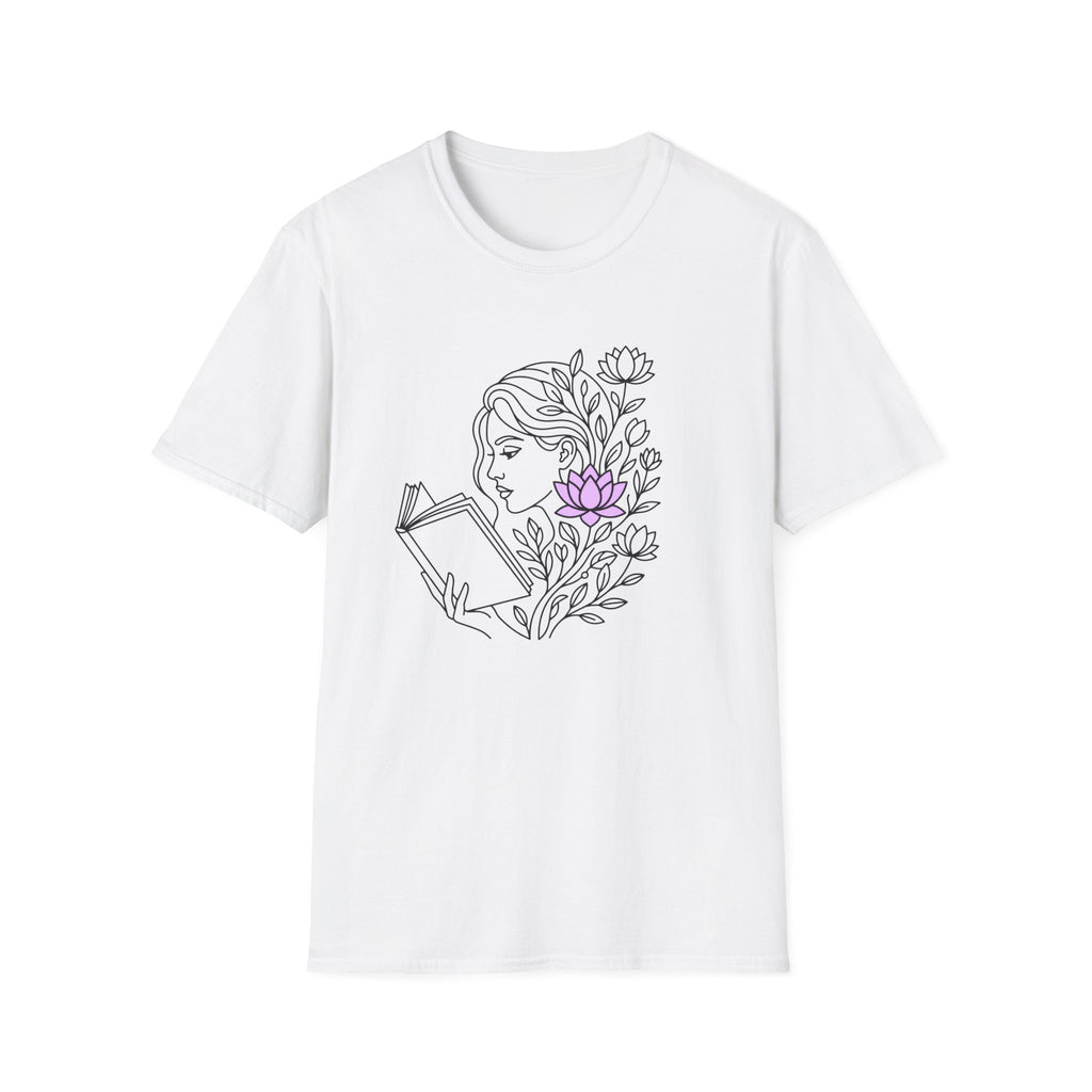 Line Art Flower T-Shirt