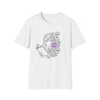 Line Art Flower T-Shirt