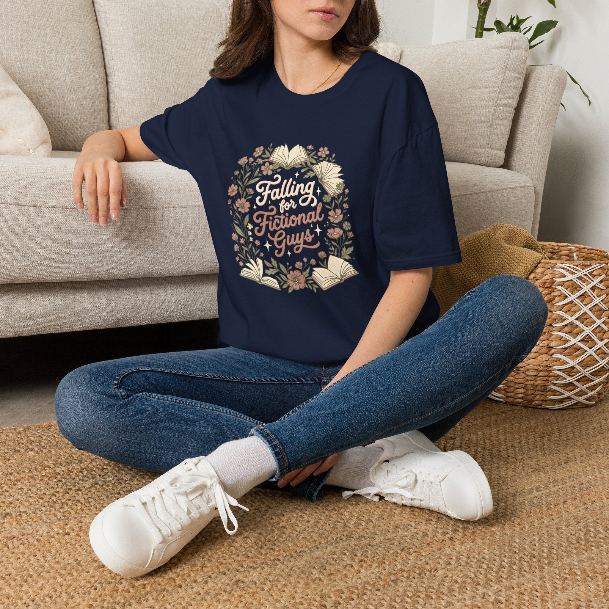Falling for Fictional Guys T-Shirt