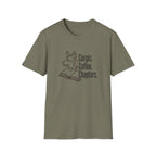 Corgis, Coffee, Chapters T-Shirt