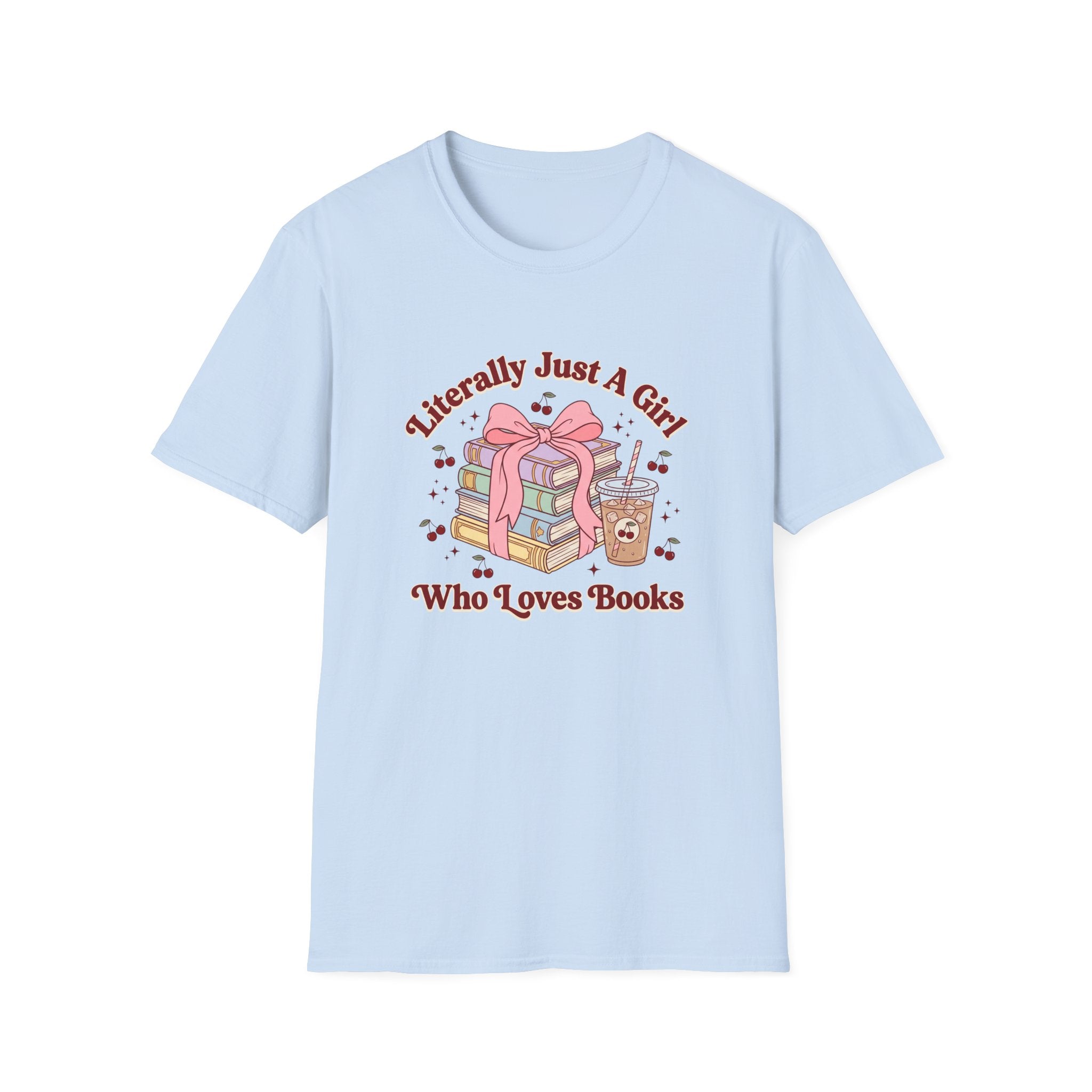 A Girl Who Loves Books T-Shirt