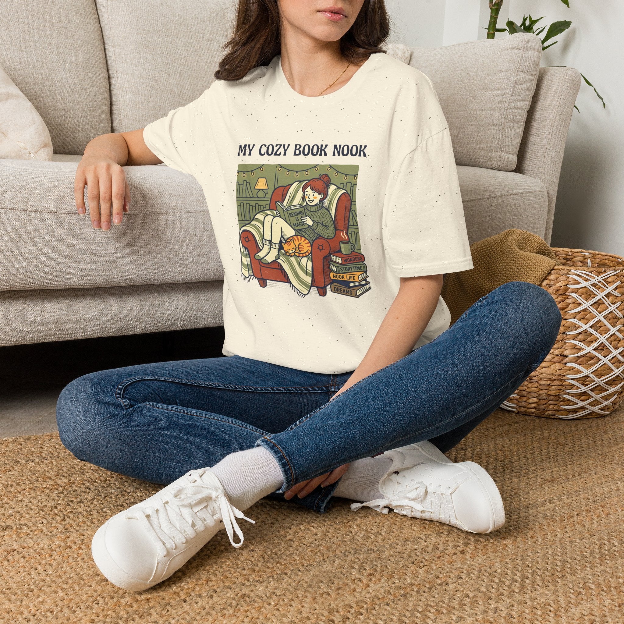 Cozy Book Nook T-Shirt