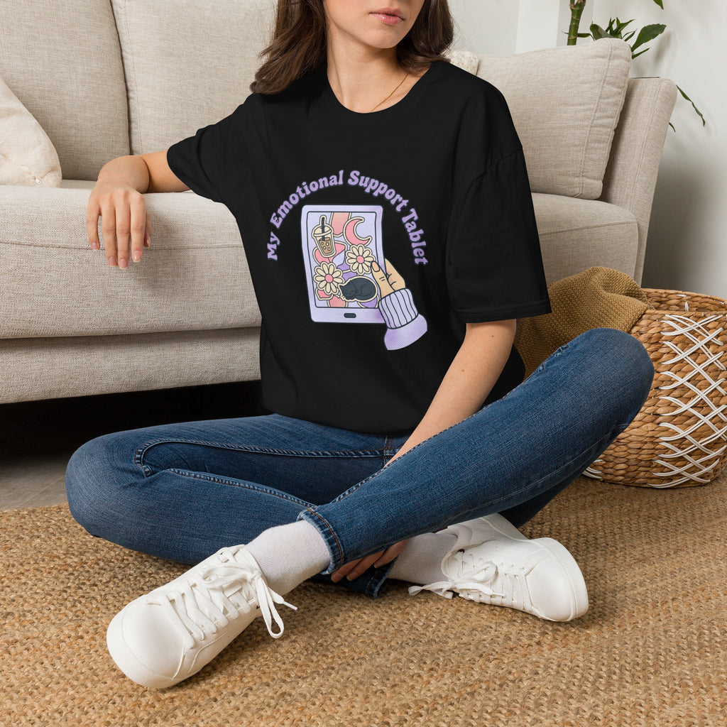 Emotional Support Tablet T-Shirt