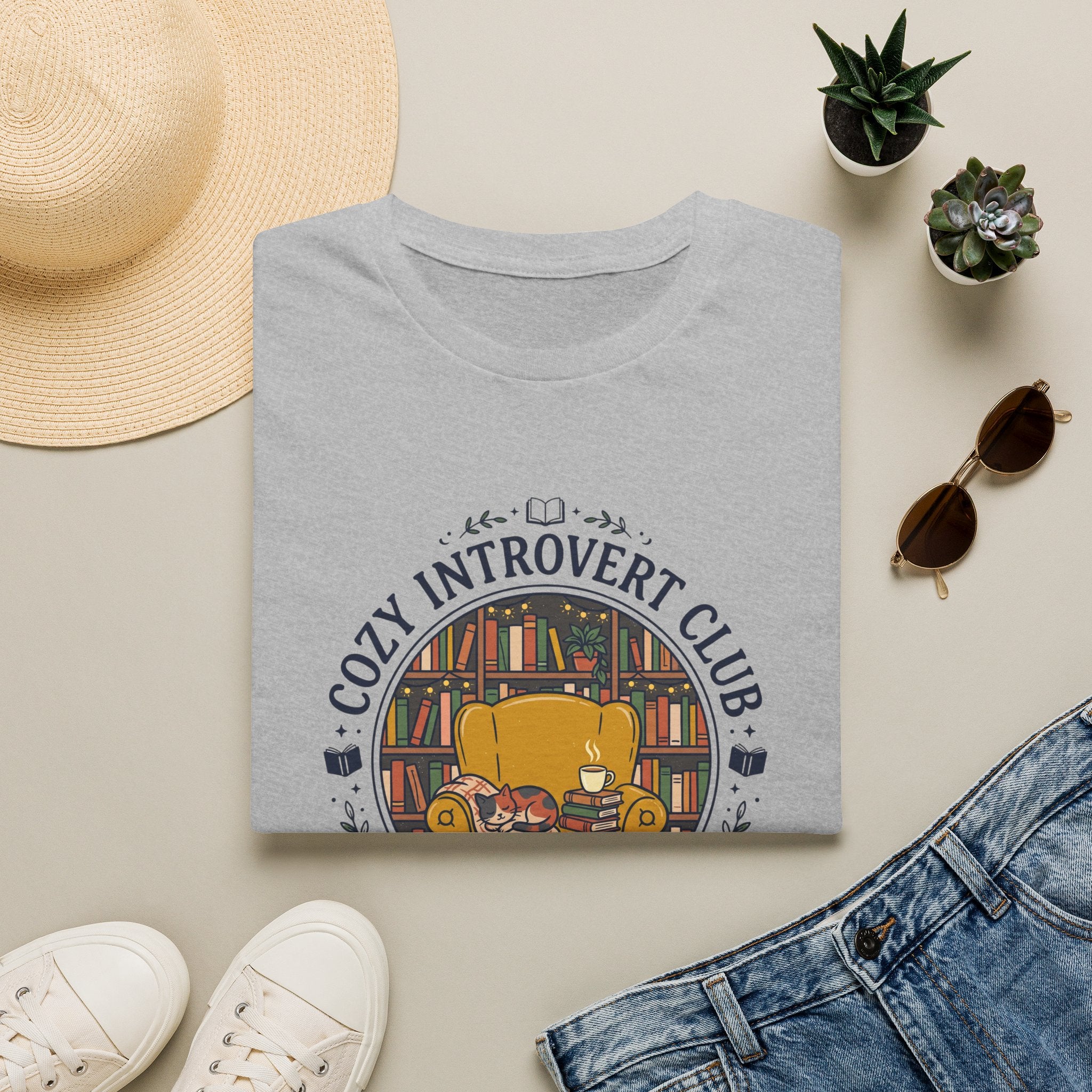 Cozy Introvert Club T-Shirt
