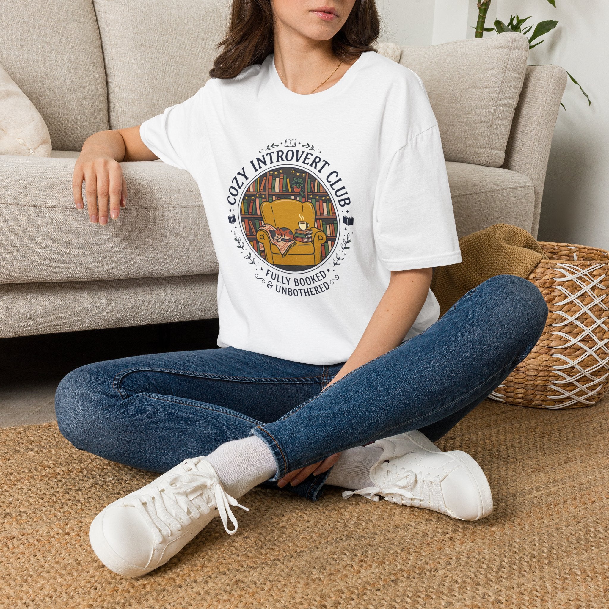 Cozy Introvert Club T-Shirt