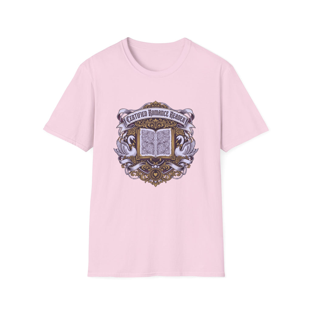 Certified Romance Reader T-Shirt