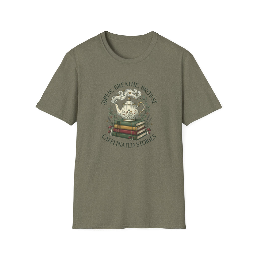 Brew, Breathe, Browse T-Shirt