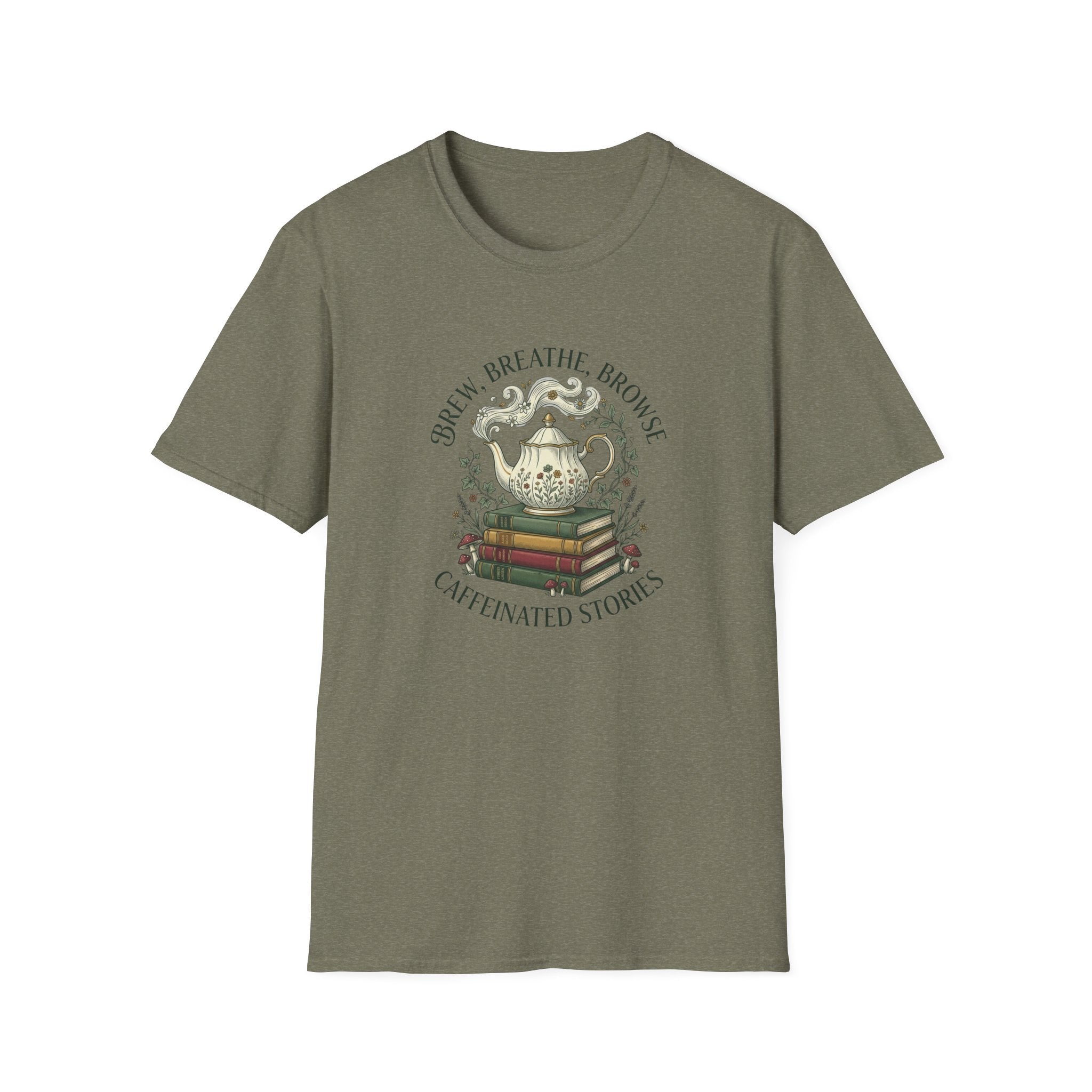 Brew, Breathe, Browse T-Shirt