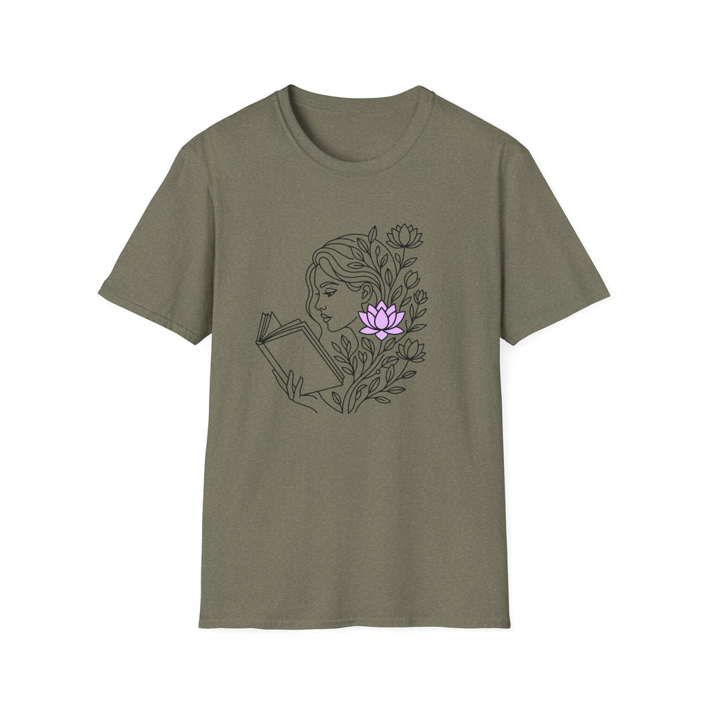 Line Art Flower T-Shirt