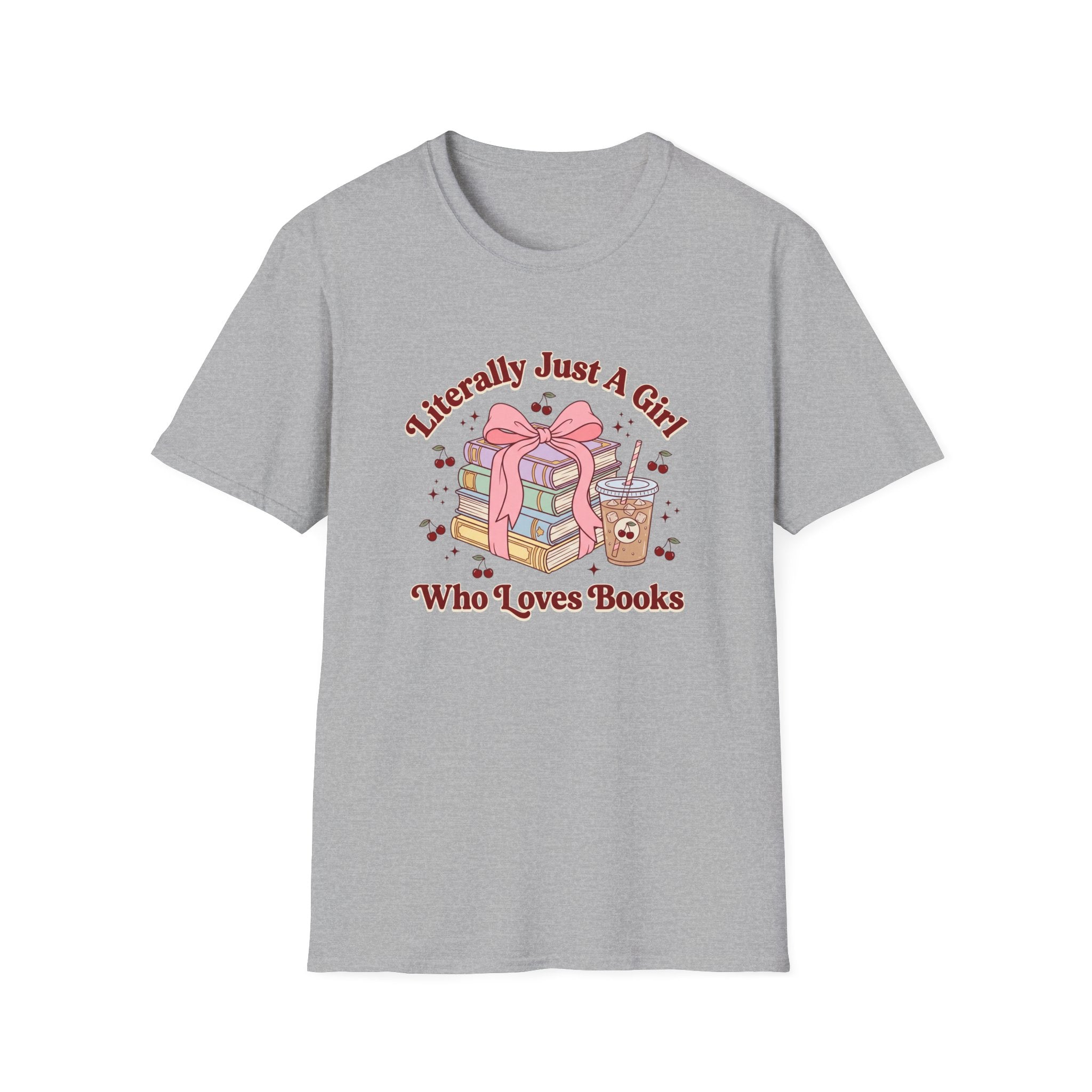 A Girl Who Loves Books T-Shirt