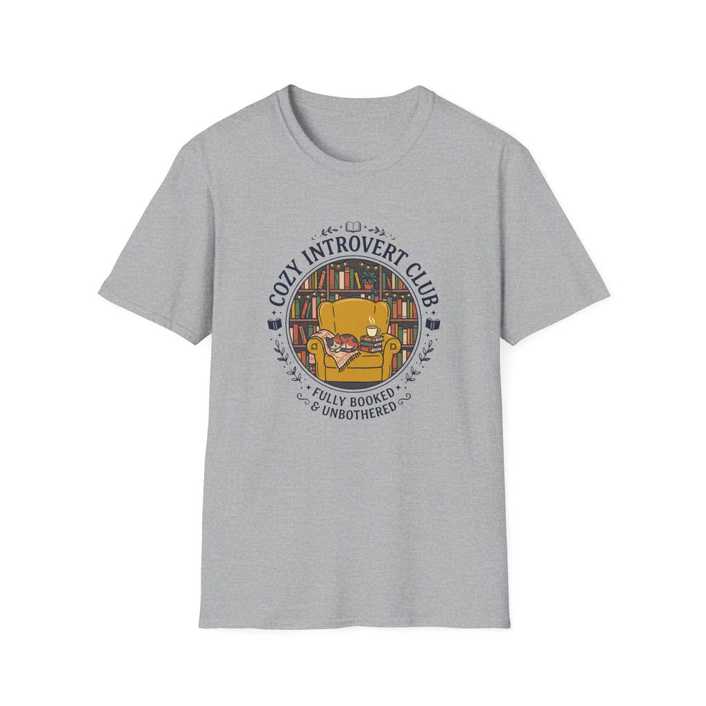 Cozy Introvert Club T-Shirt