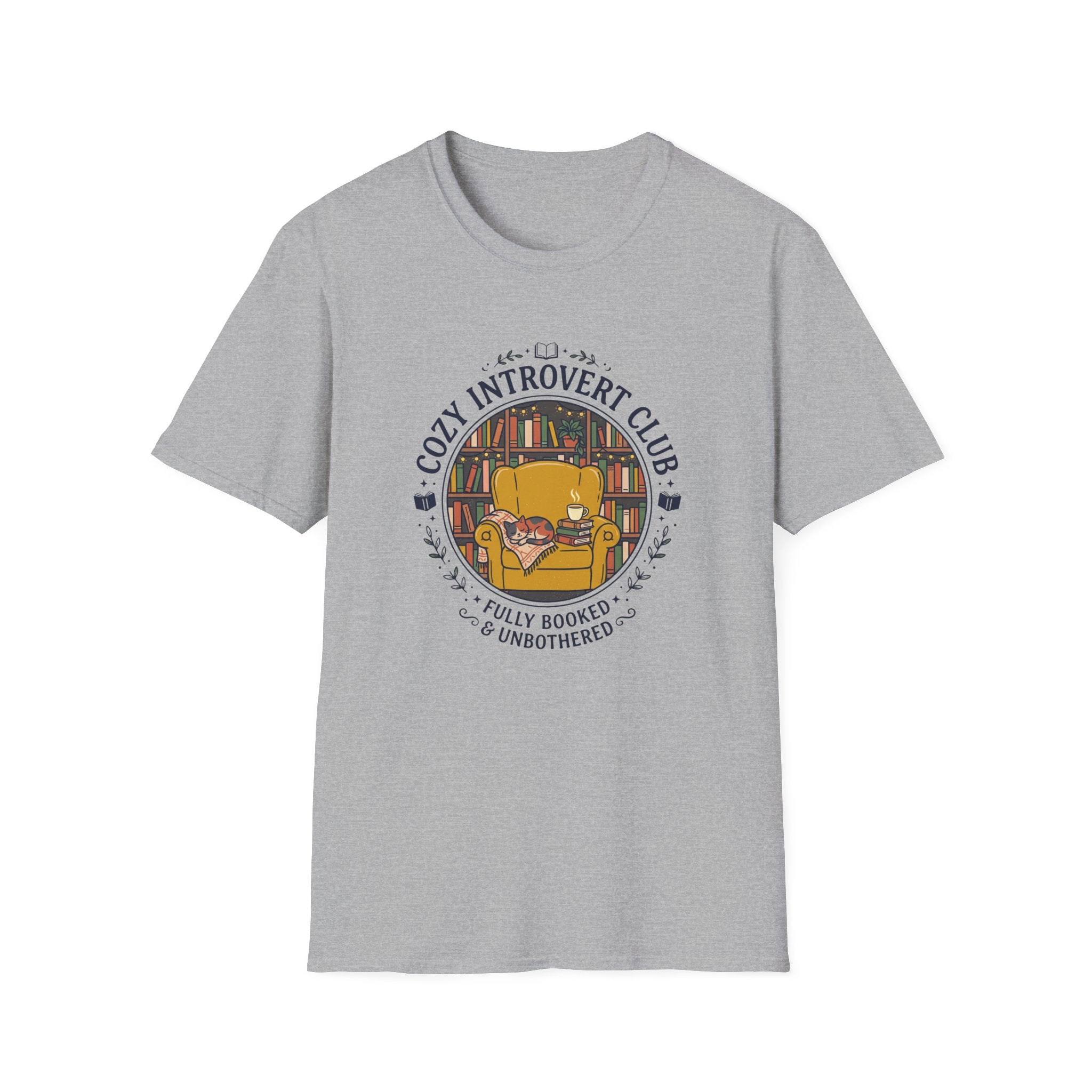 Cozy Introvert Club T-Shirt