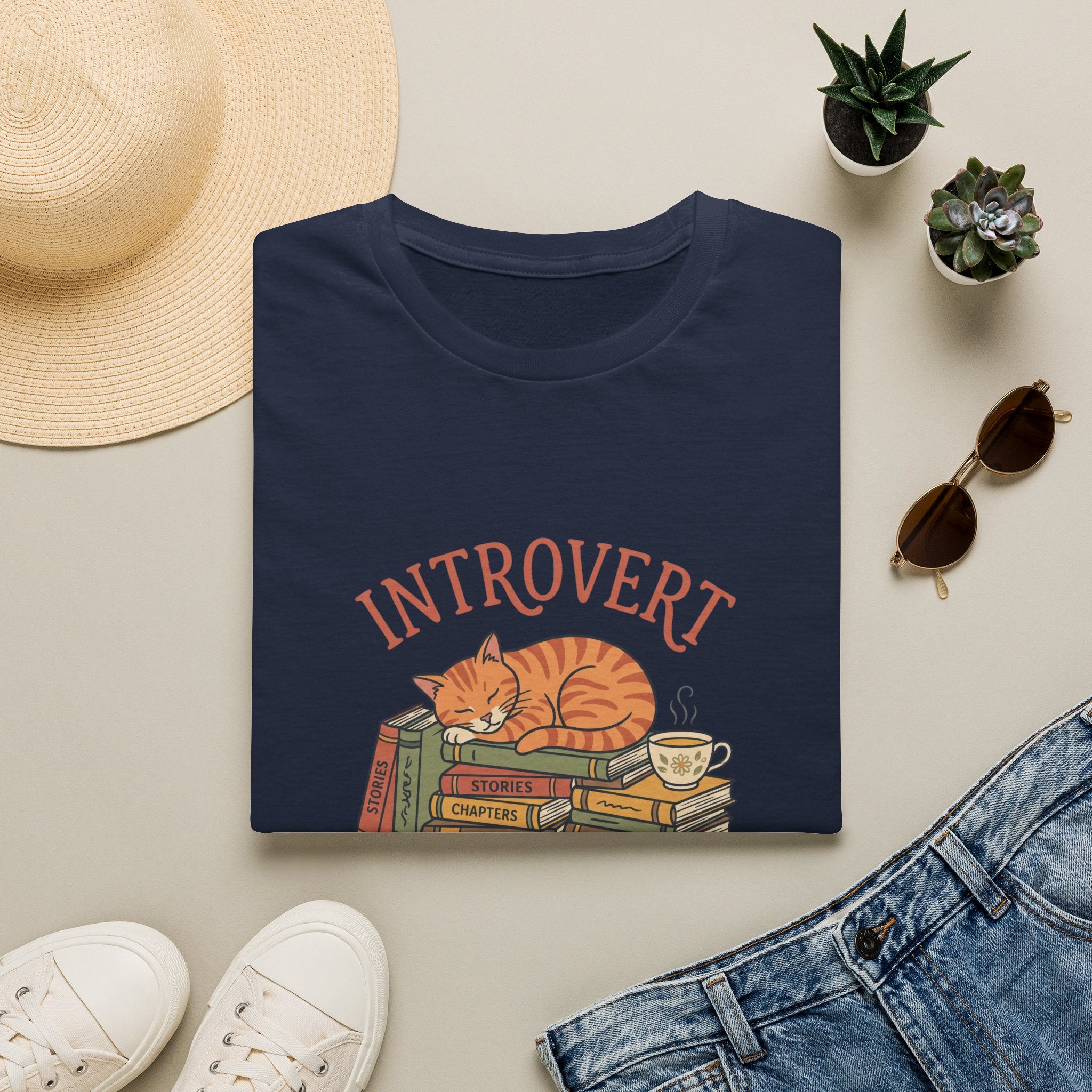 Introvert Cat T-Shirt