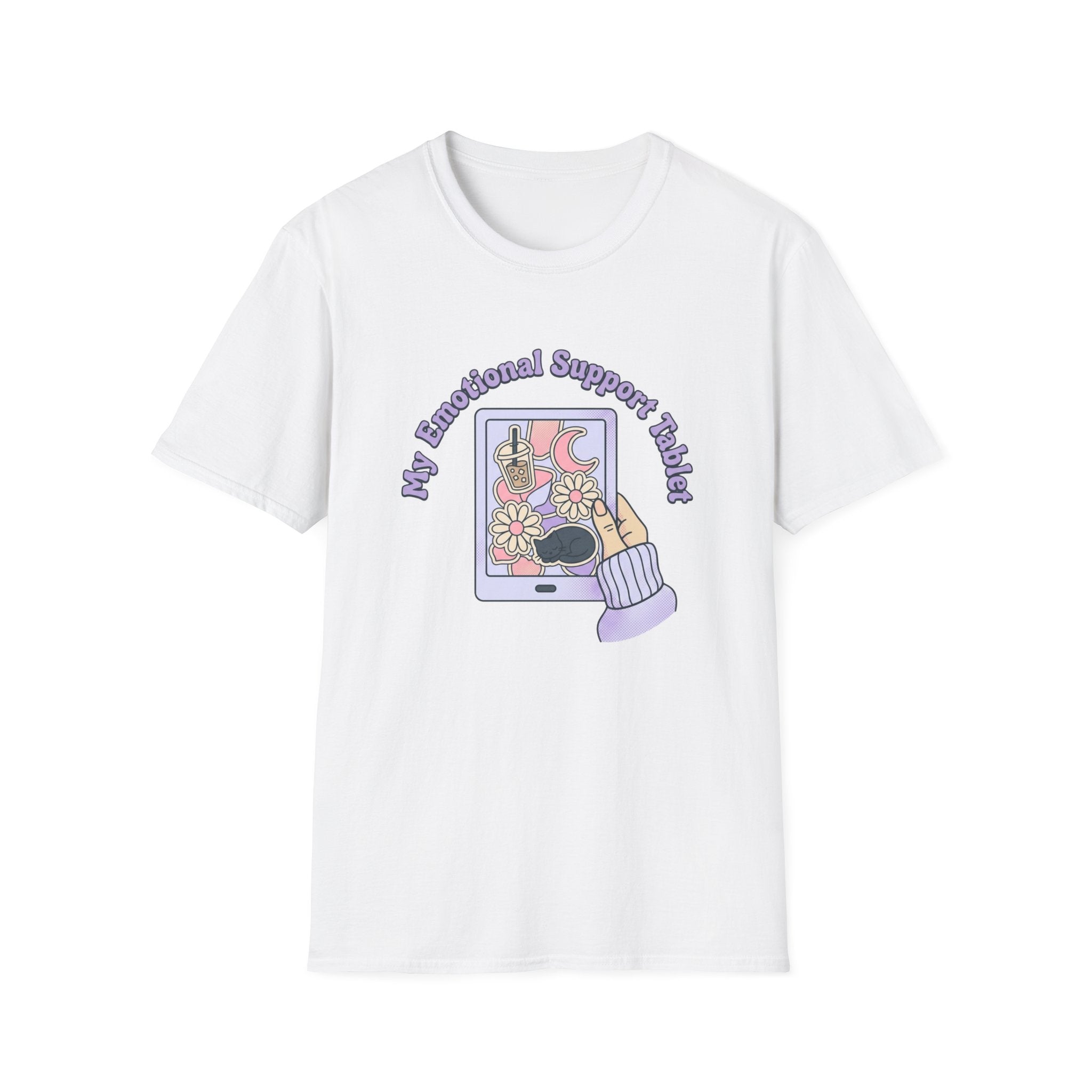 Emotional Support Tablet T-Shirt