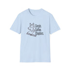 Corgis, Coffee, Chapters T-Shirt