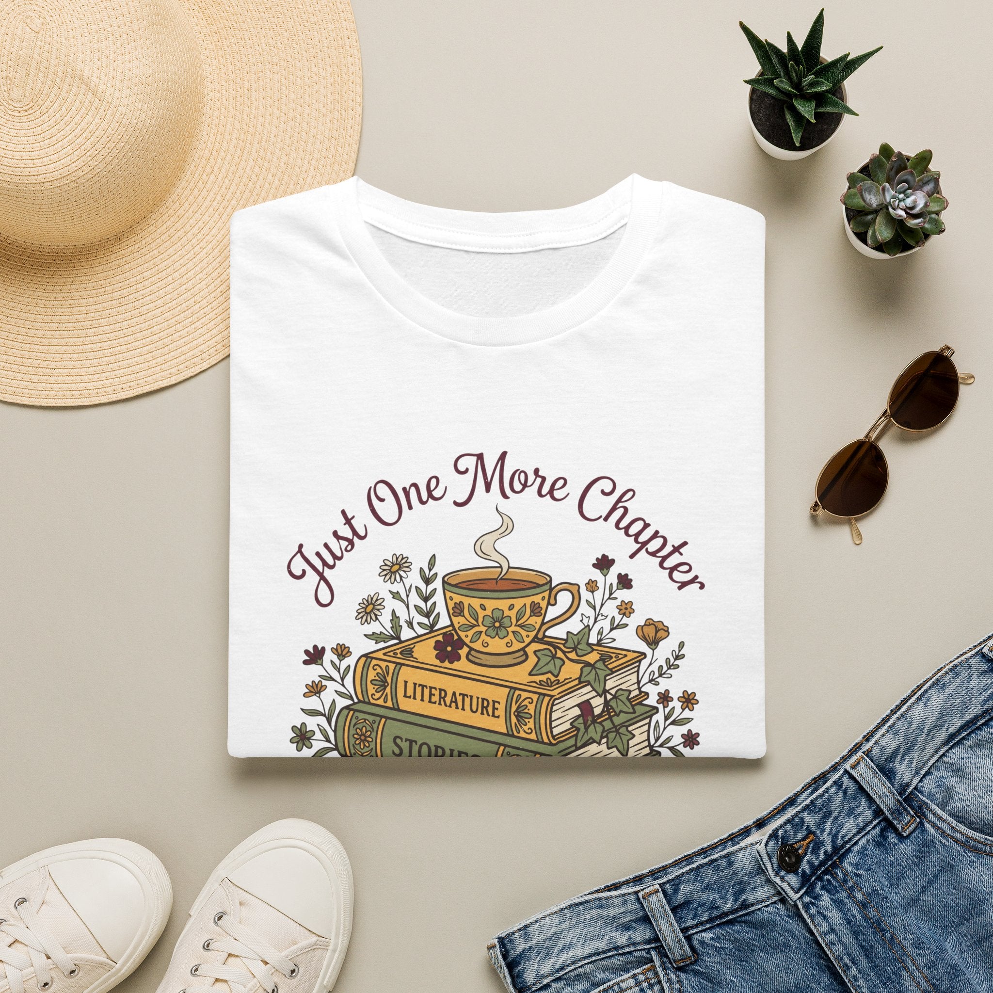 One More Chapter Tea T-Shirt