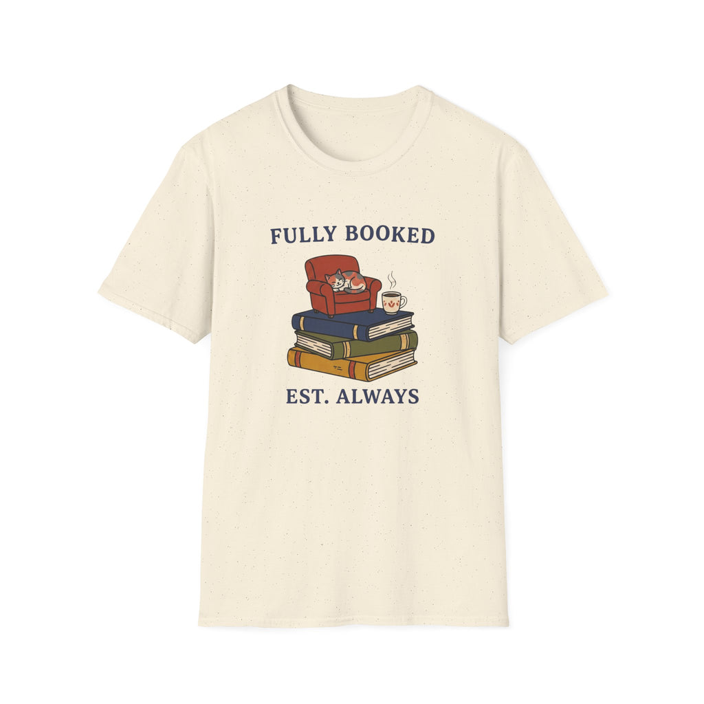 Fully Booked Cat T-Shirt
